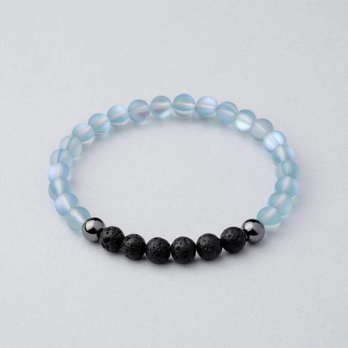 Glow Glass (Blue) Crystal Bracelet - Image 3